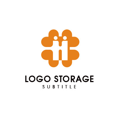 アルファベットの「H」「四つ葉」をモチーフにデザインしたロゴ