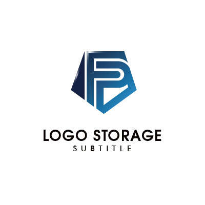 アルファベットの「F」「P」をモチーフにデザインしたロゴ
