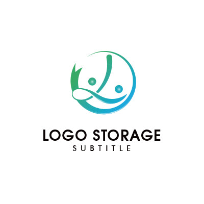 アルファベットの「L」「人」をモチーフにデザインしたロゴ