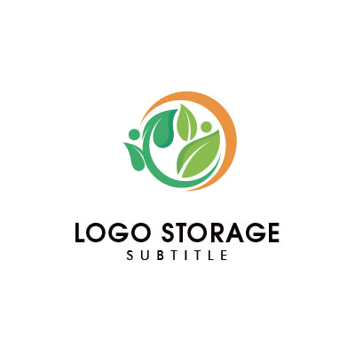 「自然」「人」をモチーフにデザインしたロゴ