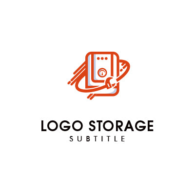 「給湯器」「工具」をモチーフにデザインしたロゴ