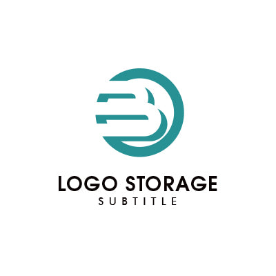 アルファベットの「B」をモチーフにデザインしたロゴ