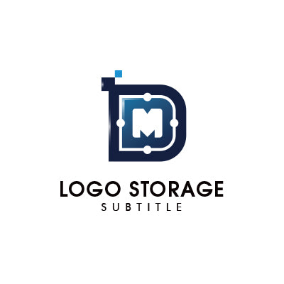 アルファベットの「M」「D」をモチーフにデザインしたロゴ