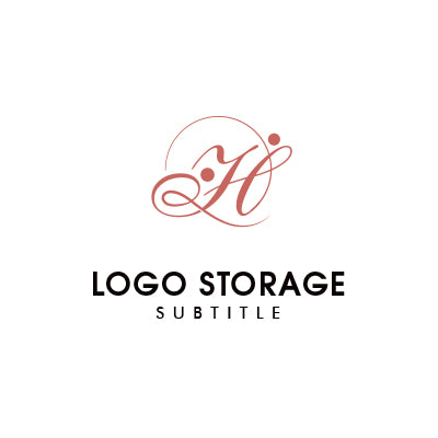 「H」「人」をモチーフにデザインしたロゴ