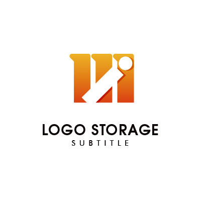 「i」「M」をモチーフにデザインしたロゴ