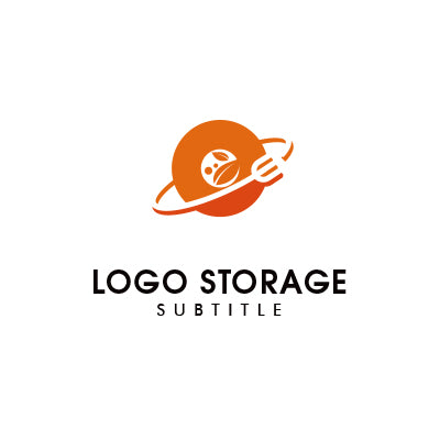 「自然」「フォーク」をモチーフにデザインしたロゴ