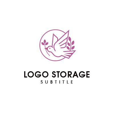 「鳥」「自然」をモチーフにデザインしたロゴ