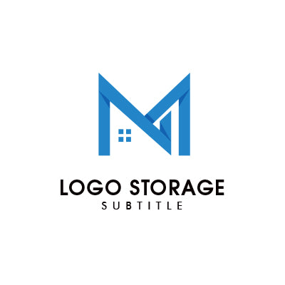 「M」「家」をモチーフにデザインしたロゴ