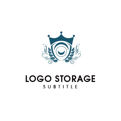 「王冠」「葉」をモチーフにデザインしたロゴ