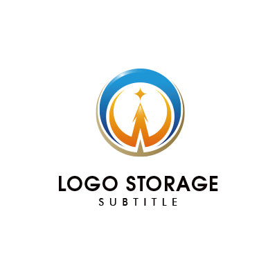 「W」「光」をモチーフにデザインしたロゴ