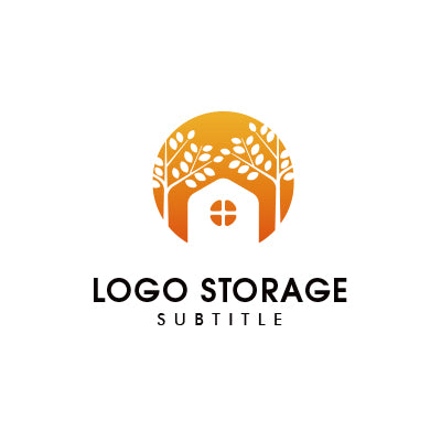 「家」「森」をモチーフにデザインしたロゴ