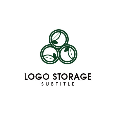 「自然」をモチーフにデザインしたロゴ