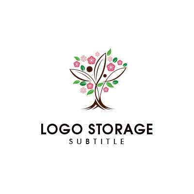 「自然」をモチーフにデザインしたロゴ