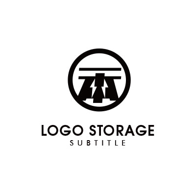 「1本」「稲妻」をモチーフにデザインしたロゴ