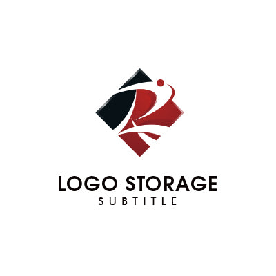 「R」をモチーフにデザインしたロゴ