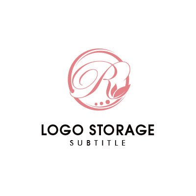 「R」「自然」をモチーフにデザインしたロゴ