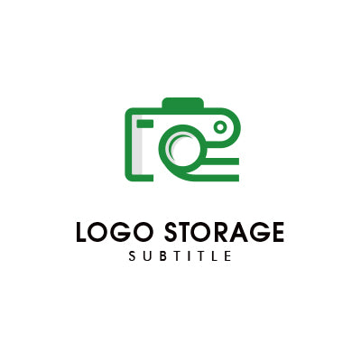 「カメラ」をモチーフにデザインしたロゴ