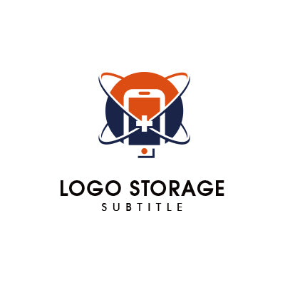 「スマホ」をモチーフにデザインしたロゴ