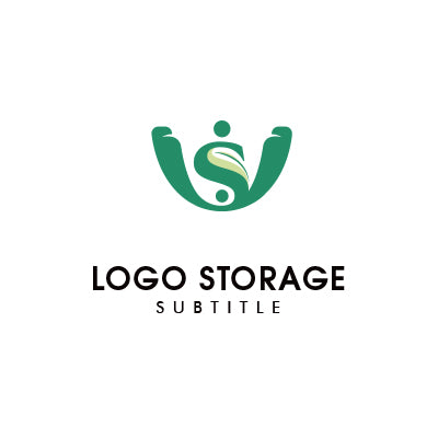 「S」「人」をモチーフにデザインしたロゴ