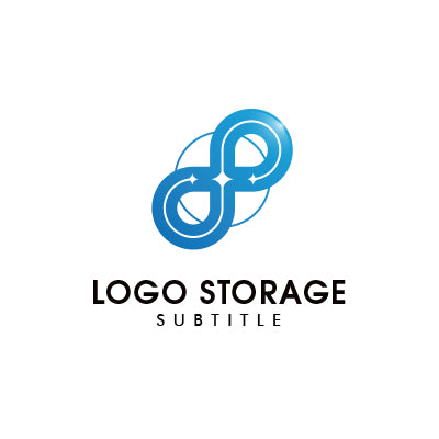 「S」「無限」をモチーフにデザインしたロゴ