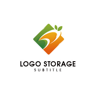 「S」「葉」をモチーフにデザインしたロゴ