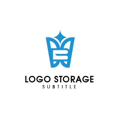 「B」「歯」をモチーフにデザインしたロゴ