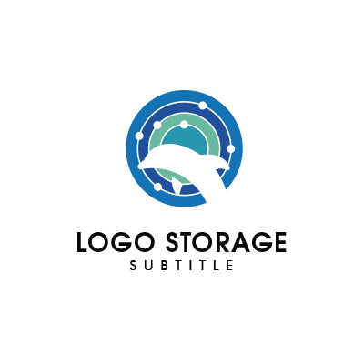 「イルカ」をモチーフにデザインしたロゴ