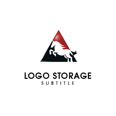 「馬」をモチーフにデザインしたロゴ