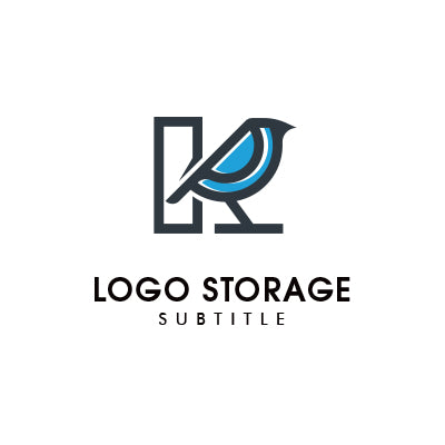 「K」「鳥」をモチーフにデザインしたロゴ