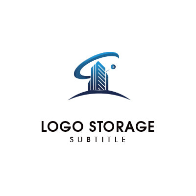 「建物」をモチーフにデザインしたロゴ