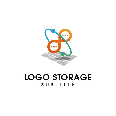 「地図」「吹き出し」をモチーフにデザインしたロゴ