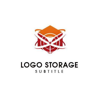 「幾何学」のをモチーフにデザインしたロゴ