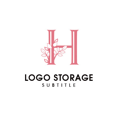 「H」「自然」をモチーフにデザインしたロゴ