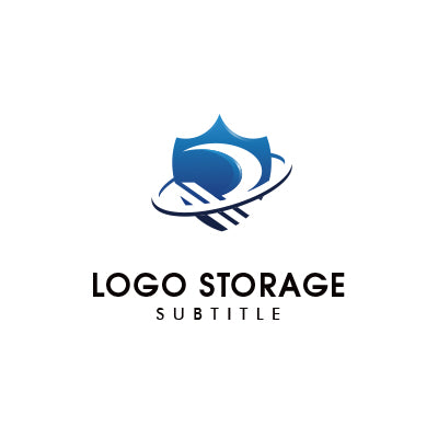 「R」「盾」をモチーフにデザインしたロゴ