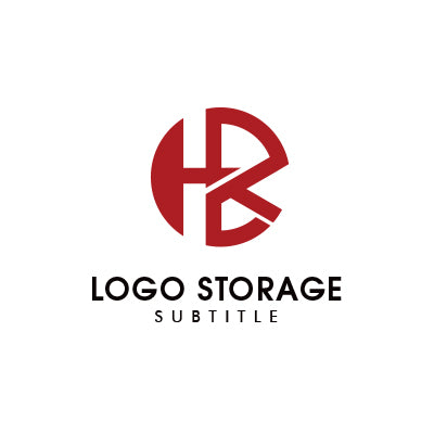 「R」「H」をモチーフにデザインしたロゴ