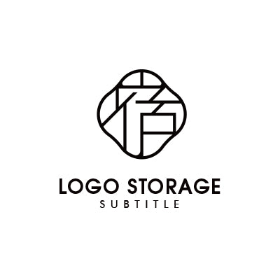 「宿」をモチーフにデザインしたロゴ