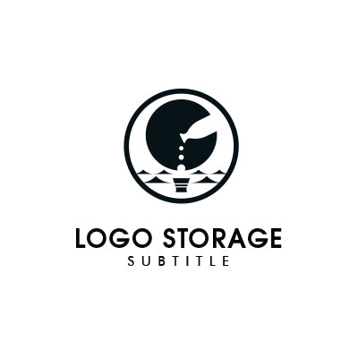 「日本酒」「自然」をモチーフにデザインしたロゴ