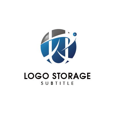 「U」「R」をモチーフにデザインしたロゴ