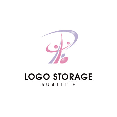 「P」「人」をモチーフにデザインしたロゴ