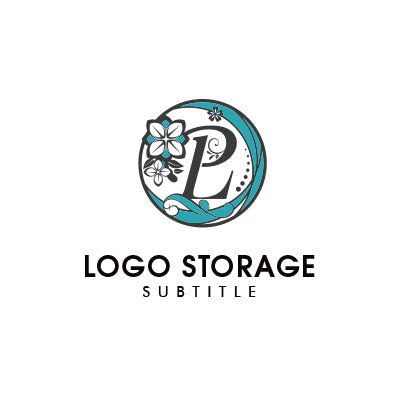 「P」「自然」をモチーフにデザインしたロゴ