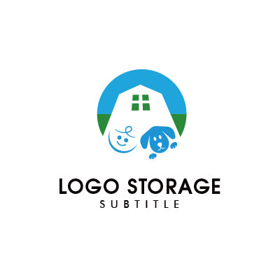 「人」「家」をモチーフにデザインしたロゴ