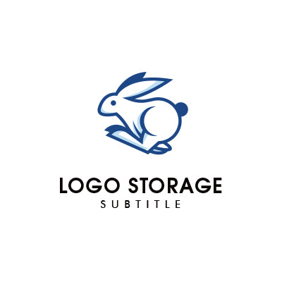 「ウサギ」をモチーフにデザインしたロゴ