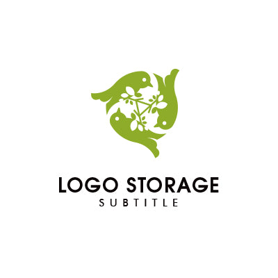 「鳥」「自然」をモチーフにデザインしたロゴ