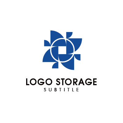 「幾何学模様」をモチーフにデザインしたロゴ