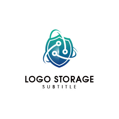 「盾」をモチーフにデザインしたロゴ