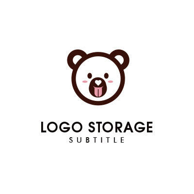 「熊」をモチーフにデザインしたロゴ