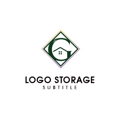 「G」「家」をモチーフにデザインしたロゴ