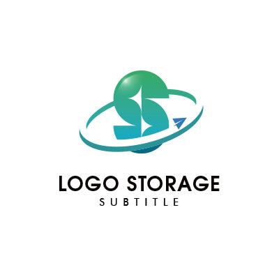 「S」「飛行機」をモチーフにデザインしたロゴ