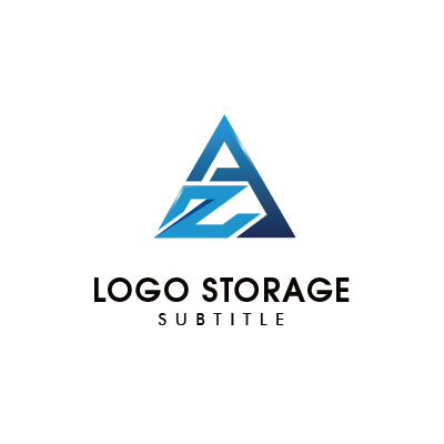 「A」「Z」をモチーフにデザインしたロゴ