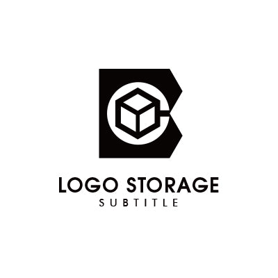 「B」「BOX」をモチーフにデザインしたロゴ